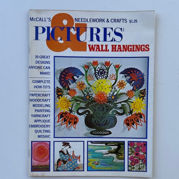 McCall's Other - McCall’s Floral Wall Hanging Art magazine